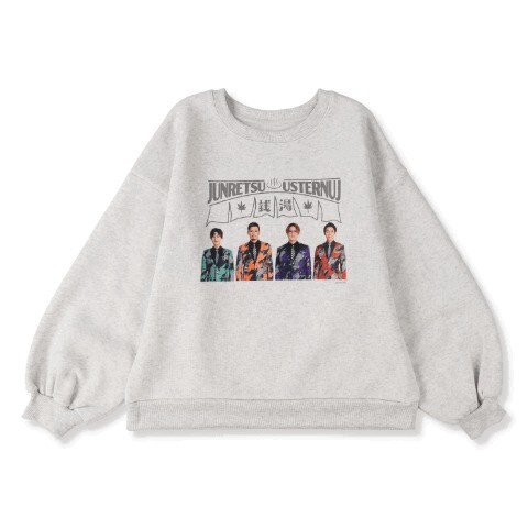 即決 純烈 レディース裏起毛トレーナー【L】新品タグ付き スウェット拍卖