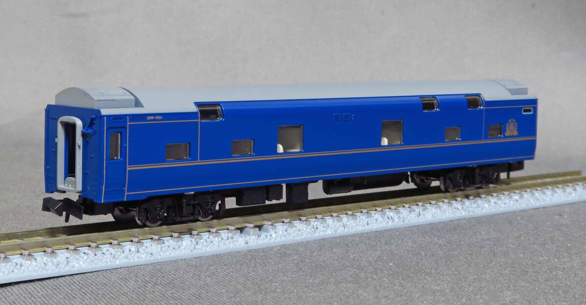 TOMIX 98835 24系25形 寝台特急 北斗星 JR北海道仕様 基本セットばらし品 オロハネ25-550 ロイヤル・デュエット (オロハネ25-553)拍卖