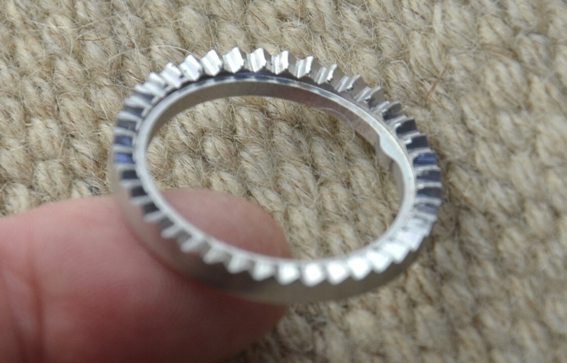 250319_503_55 >メーカー不明 軽合金 ギザワッシャー アルミ> ビンテージ レストア ヘッド小物 軽量パーツ拍卖