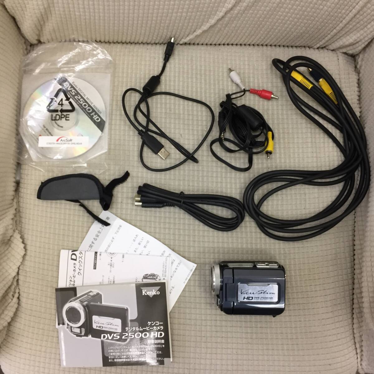 【カメラ】ケンコー【DVS 2500HD】デジタルムービーカメラ 不動品・ジャンク 2009年購入 Kenko拍卖