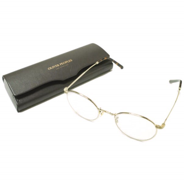 OLIVER PEOPLES オリバーピープルズ OV1308 Carling 5245 カーリング ボストンメガネ ブラッシュゴールド 48□21-145 サングラス mm9812拍卖