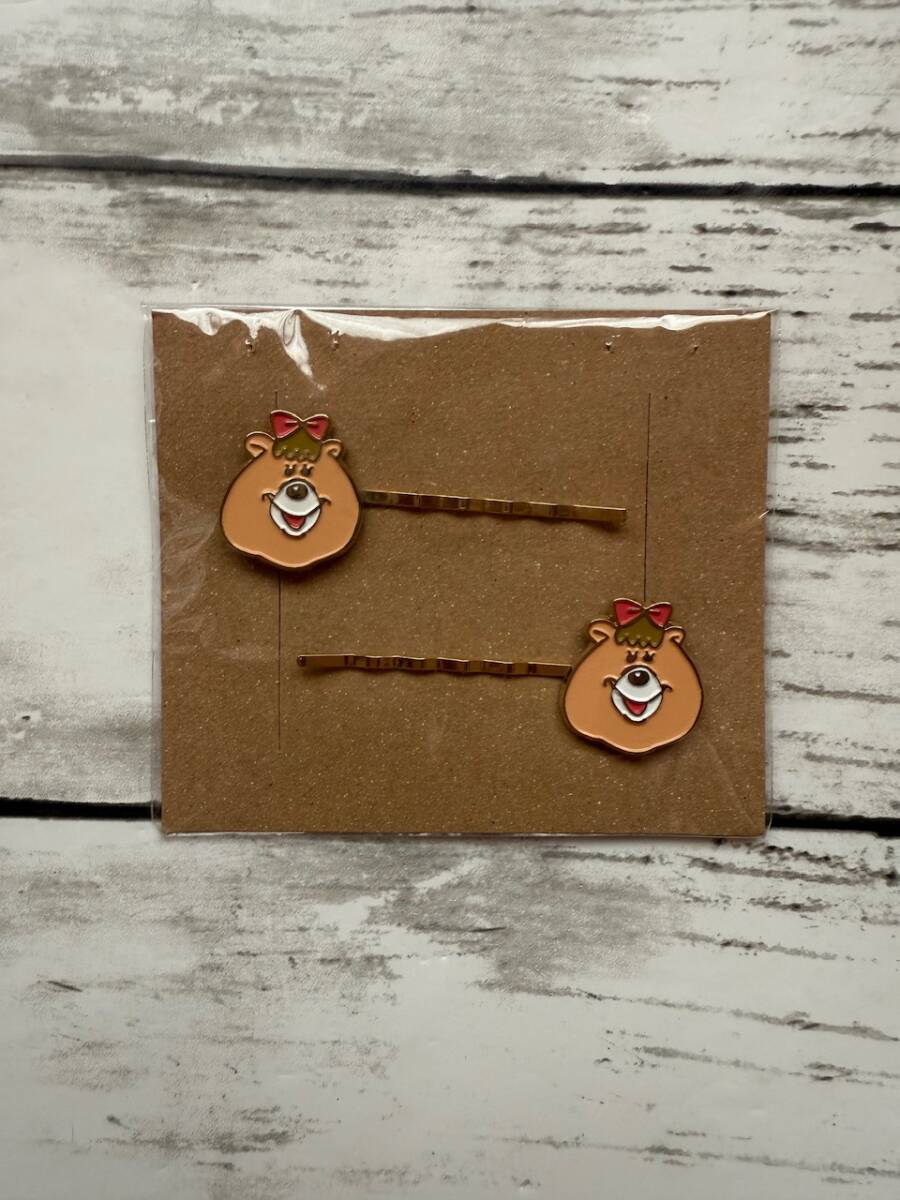 未使用★WC/ダブルシー★くまたん ヘア ピン レア拍卖