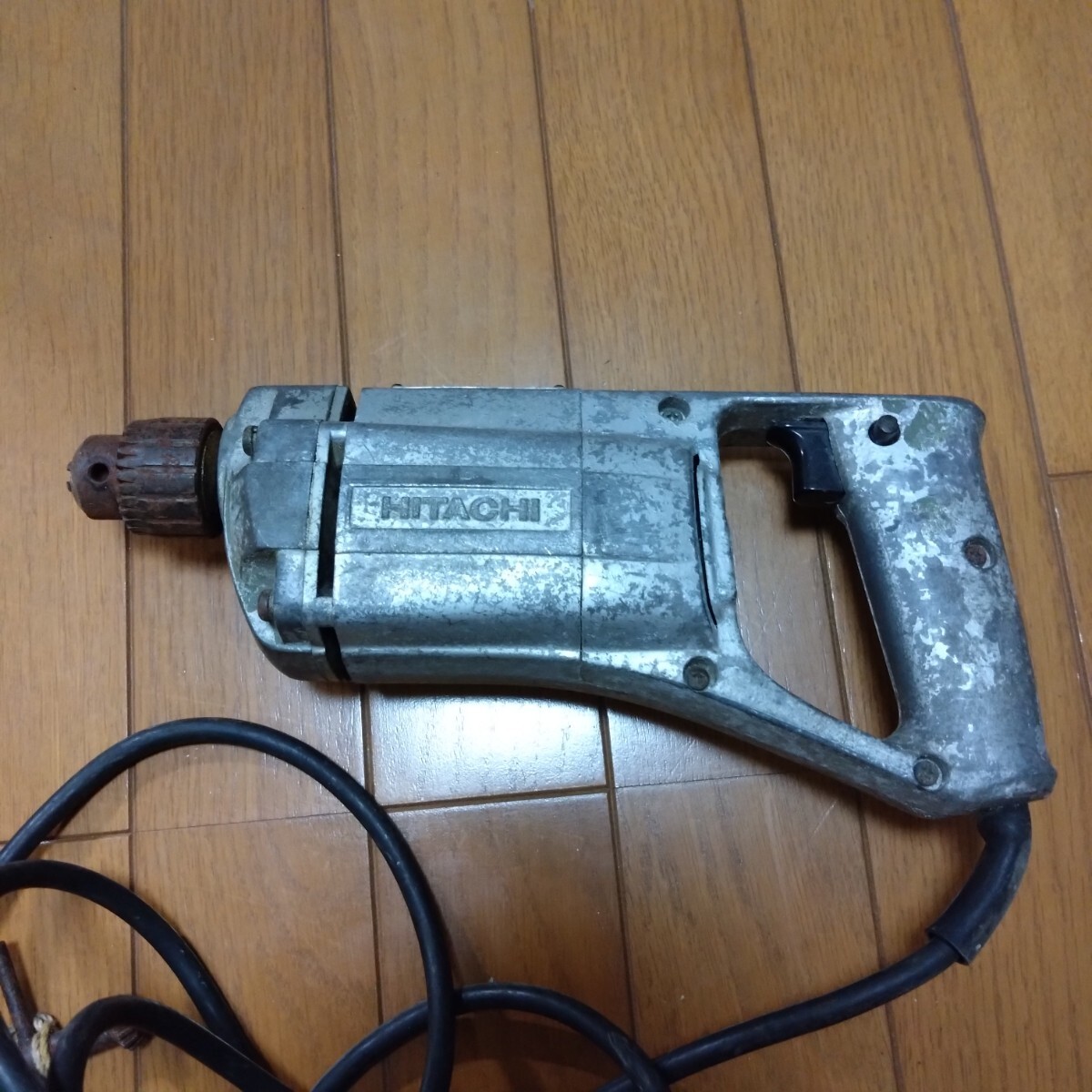 日立 電気ドリル 6.5mm D-6B 100V 2.7A 2300rpm 250W 30min 日立工機 DIY 電動工具 動作確認済拍卖