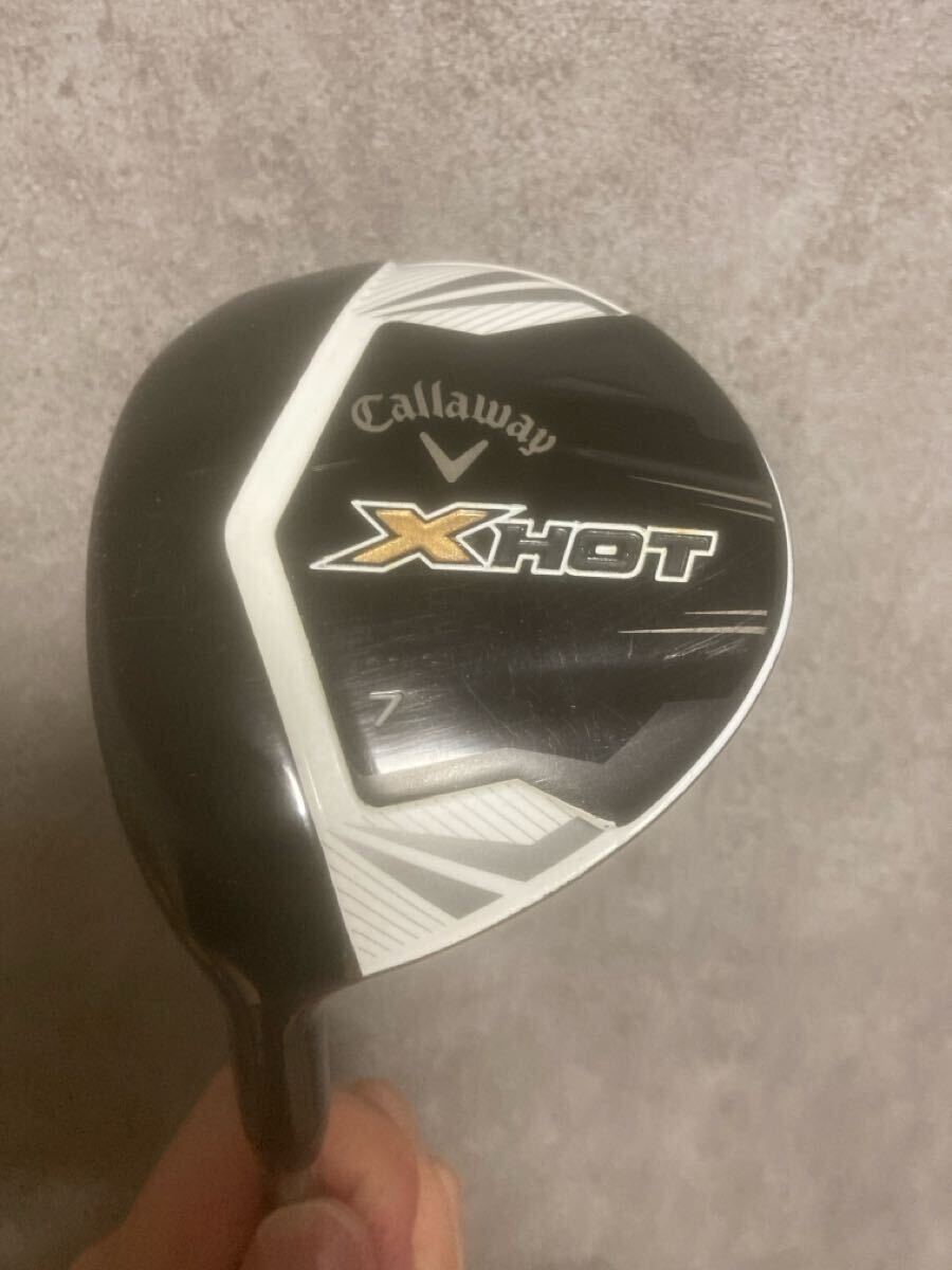 【レフティ】【送料無料】キャロウェイ X HOT 7番ウッド Callaway 7W拍卖