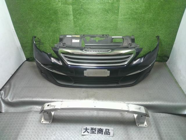 ※同梱不可※ プジョー 308 T9WHN02 フロントバンパー 前バンパー カラー EKU ホ-スメント グリル フォグ付拍卖