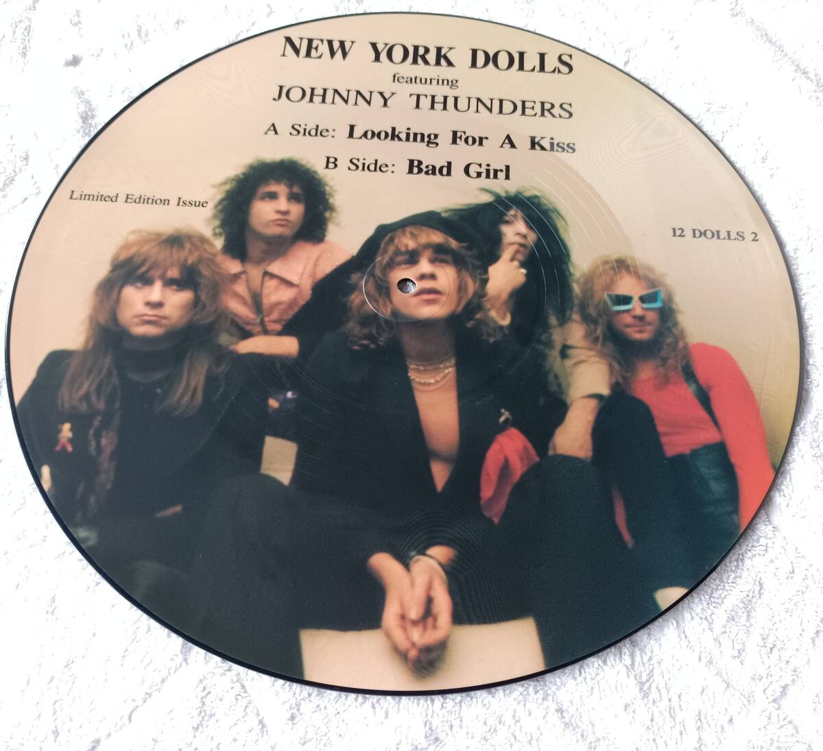 ★ NEW YORK DOLLS featuring JOHNNY THUNDERS ★ 限定盤 ★ ニューヨークドールズ ★ ピクチャーレコード ★ ジョニー サンダース拍卖