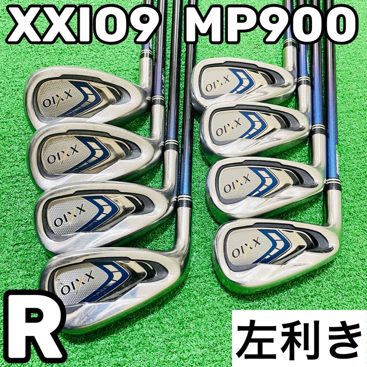 8328 XXIO MP900 9代目 ゼクシオ レフティ 左利き アイアン8本セット フレックスR 5.6.7.8.9.P.A.S 送料無料 匿名配送拍卖