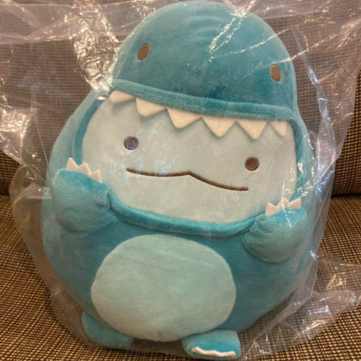 一番くじ 映画 すみっコぐらし ツギハギ工場のふしぎなコD賞 とかげおもちゃぬいぐるみ BIG でっかい 大きい 大きめ ぬいぐるみ グッズ拍卖