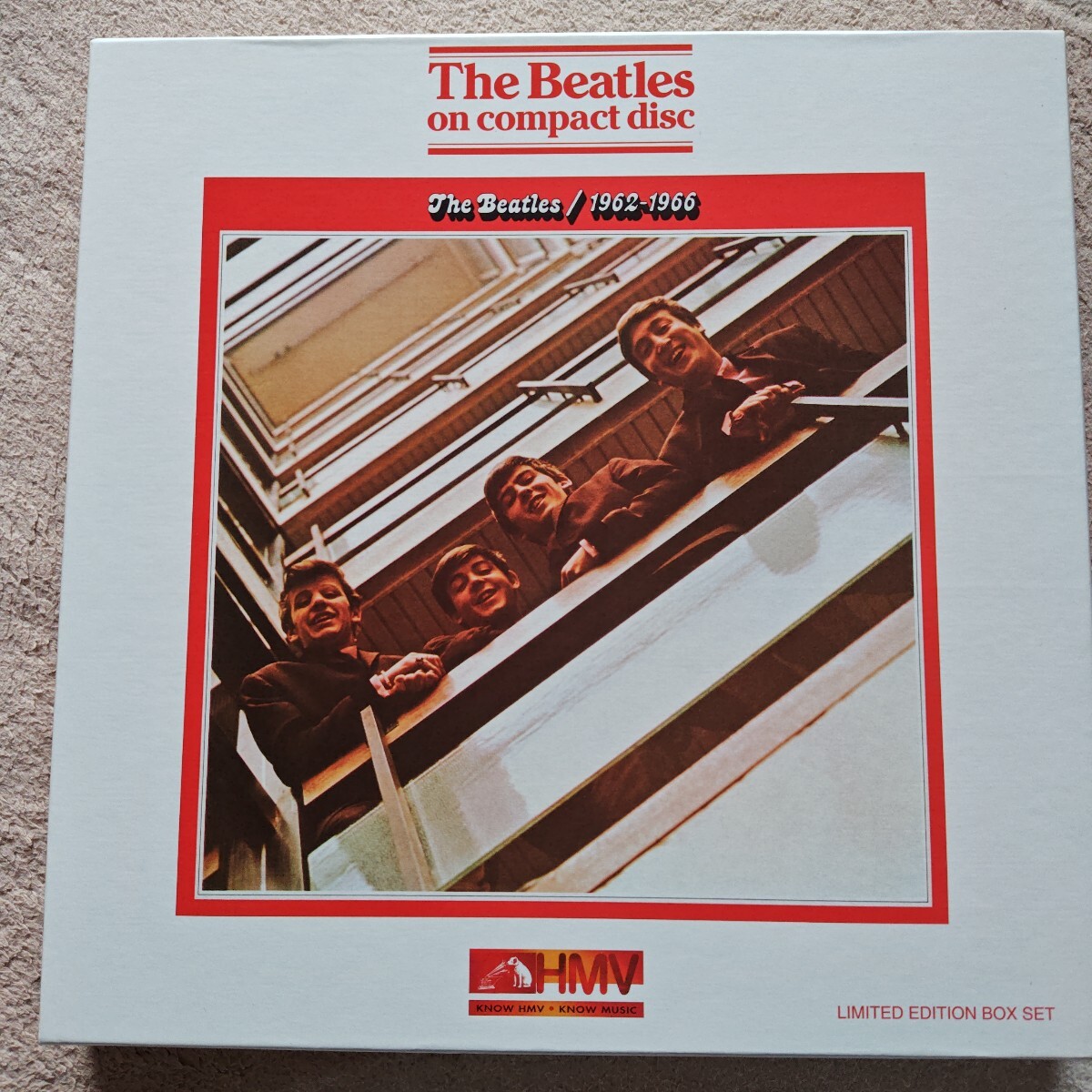 【限定盤】ザ・ビートルズ 赤盤青盤HMV限定BOXセット The Beatle 1962-1966、1967-1970拍卖