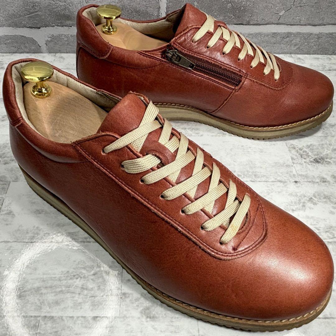 即決◆ASAHI◆アサヒメディカルウォーク 25cm ウォーキング レザー ブラウン メンズ 健康拍卖