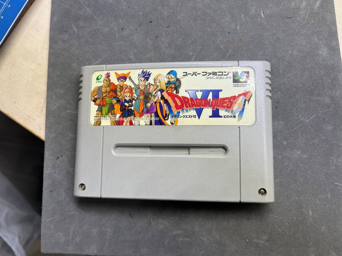 【SFC】 ドラゴンクエストVI 幻の大地 動作未確認 ドラクエ6拍卖