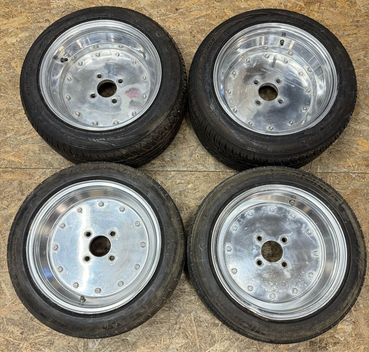 【希少!】スピードスター SSR MK-1 15インチ 7J +15 7.5J+15 PCD 114.3 4H 4穴 AE86 カプチーノ 軽トラ シビック シルビア ローレル拍卖