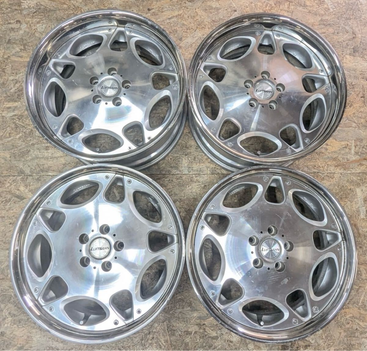 【希少!】G-CORPORATION DR5 Gコーポレーション 19インチ 8J+45 9J+42 PCD114.3 5穴 5H 当時物 アルファード クラウン セルシオ拍卖