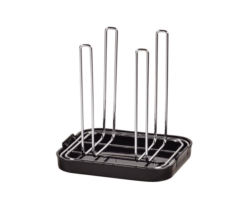 パール金属 シンプルストレージ ペットボトル・グラス スタンド ブラック HB-1145拍卖