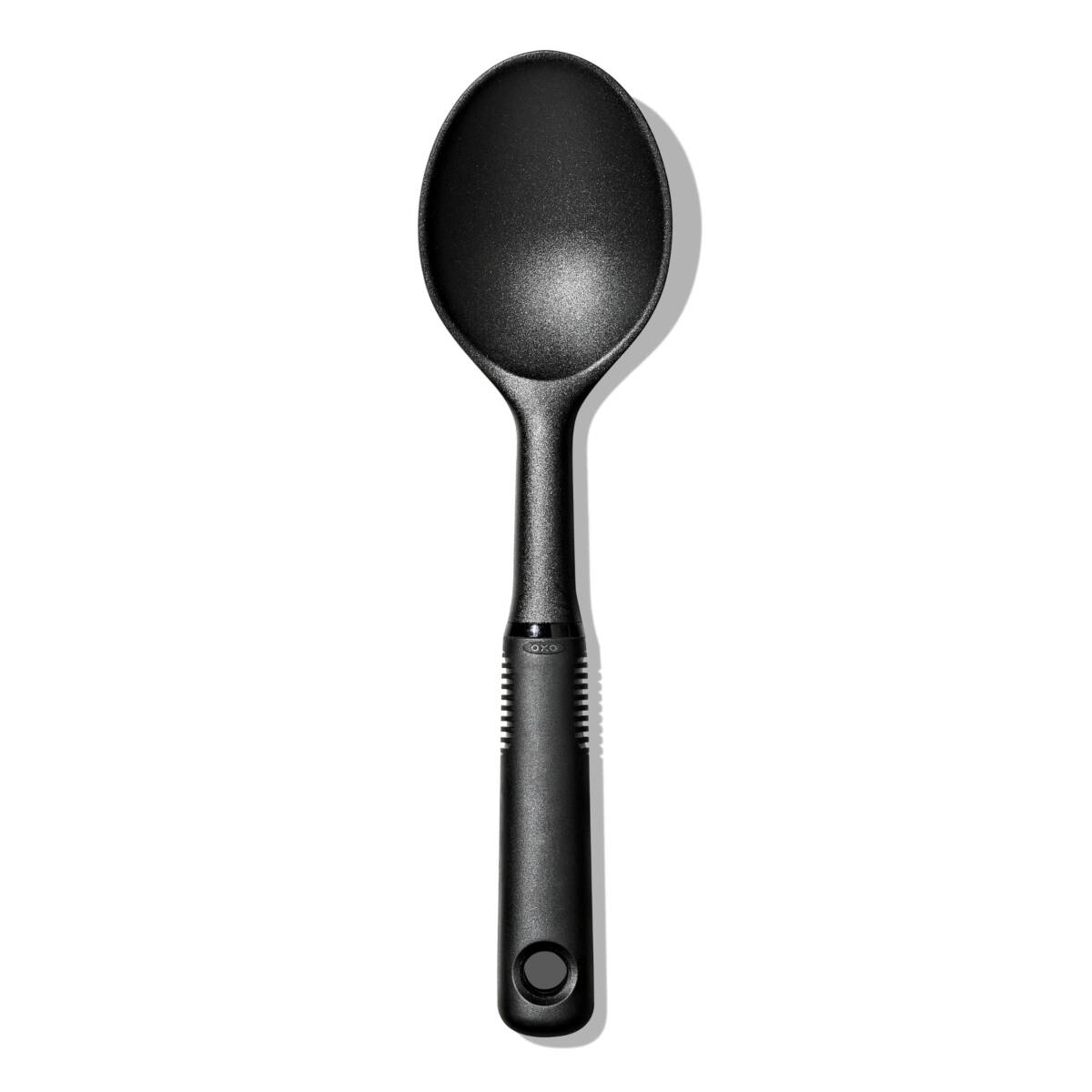 OXO オクソー 調理スプーン ナイロン ミニ スプーン すくう 混ぜる 取分ける 食洗器 可 ブラック 23cm拍卖