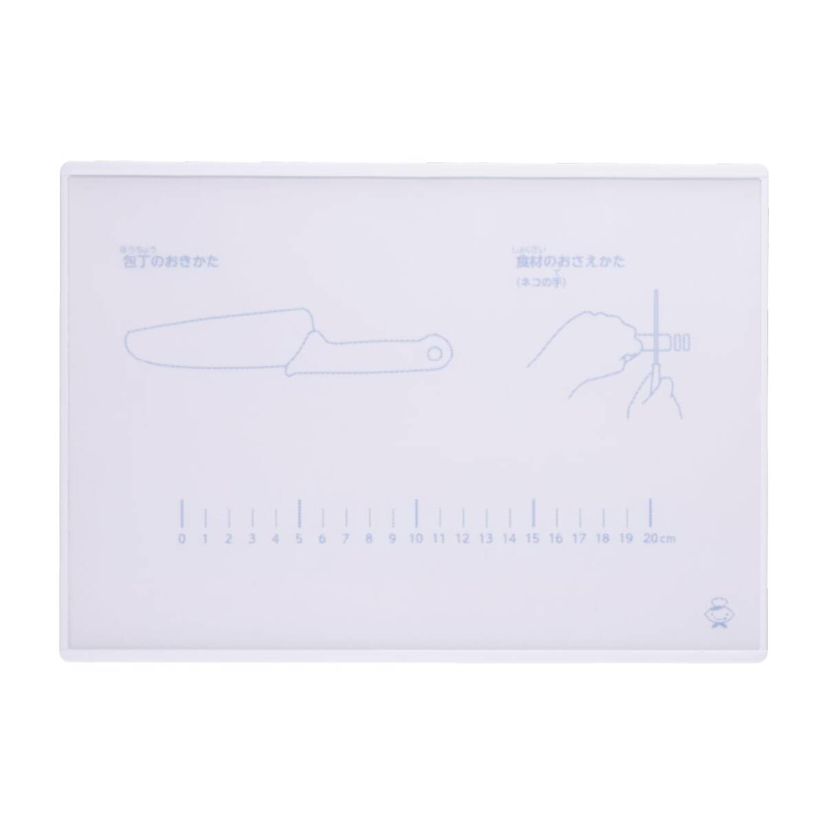 貝印(Kai Corporation) KAI はじめての まな板 子ども用 両面 デザイン 食洗機 対応 トルシェフクラブ ホワイト KAI拍卖