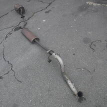 日産マーチAK12リアマフラー センターパイプ マフラー純正フロントパイプ タイコK12ニッサンMARCHリヤマフラーCR12エキゾースト パイプ拍卖