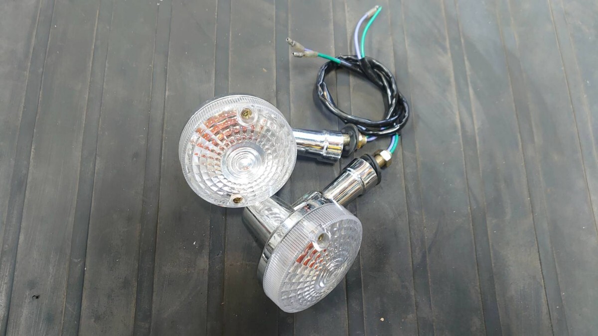 社外ウインカー 左右セット / GS400 GS425 CBX400 CBX250 FX ゼファー モンキー XJR400 拍卖