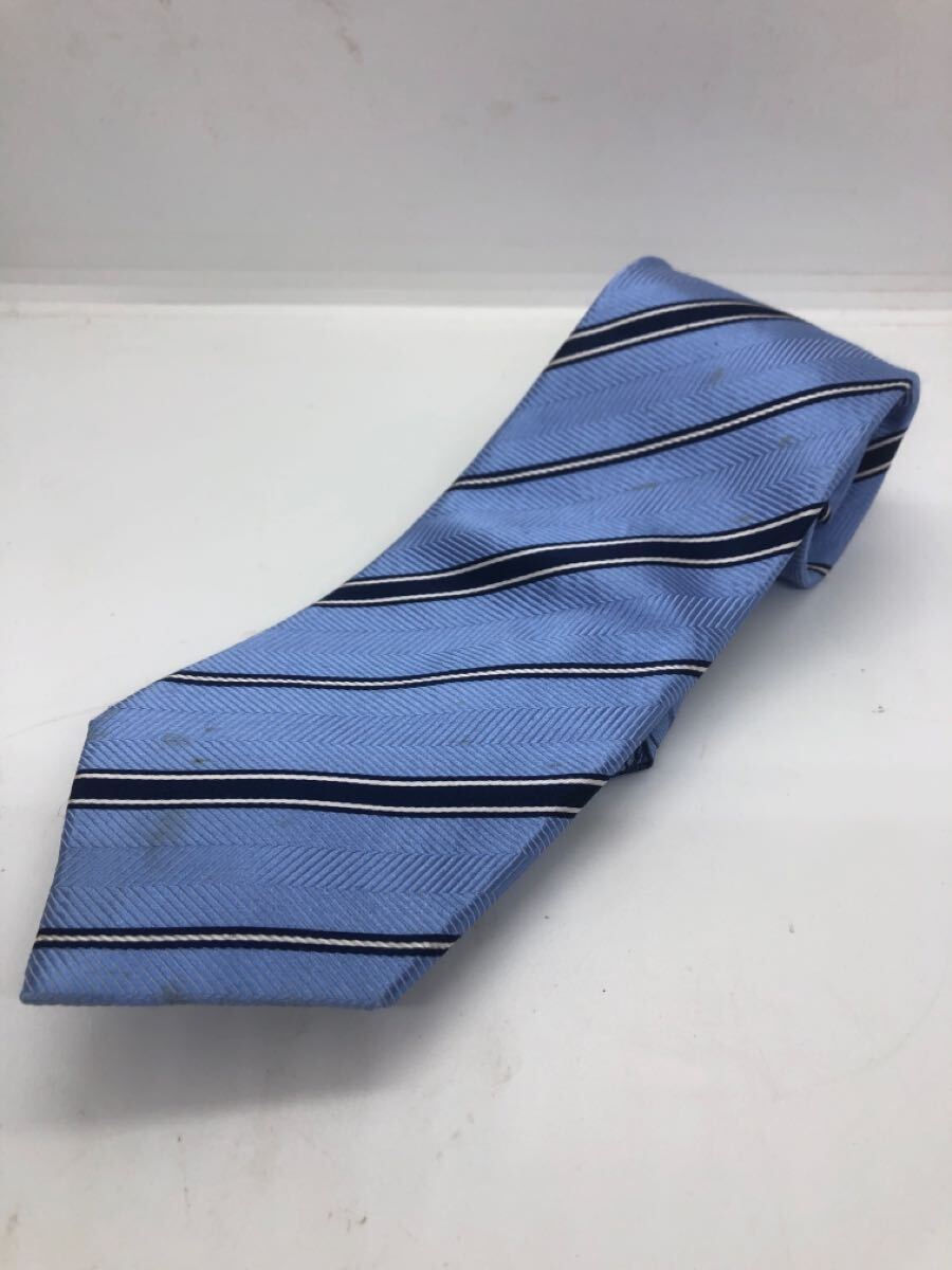 DAKS ネクタイ シルク100 ストライプ ダックス拍卖