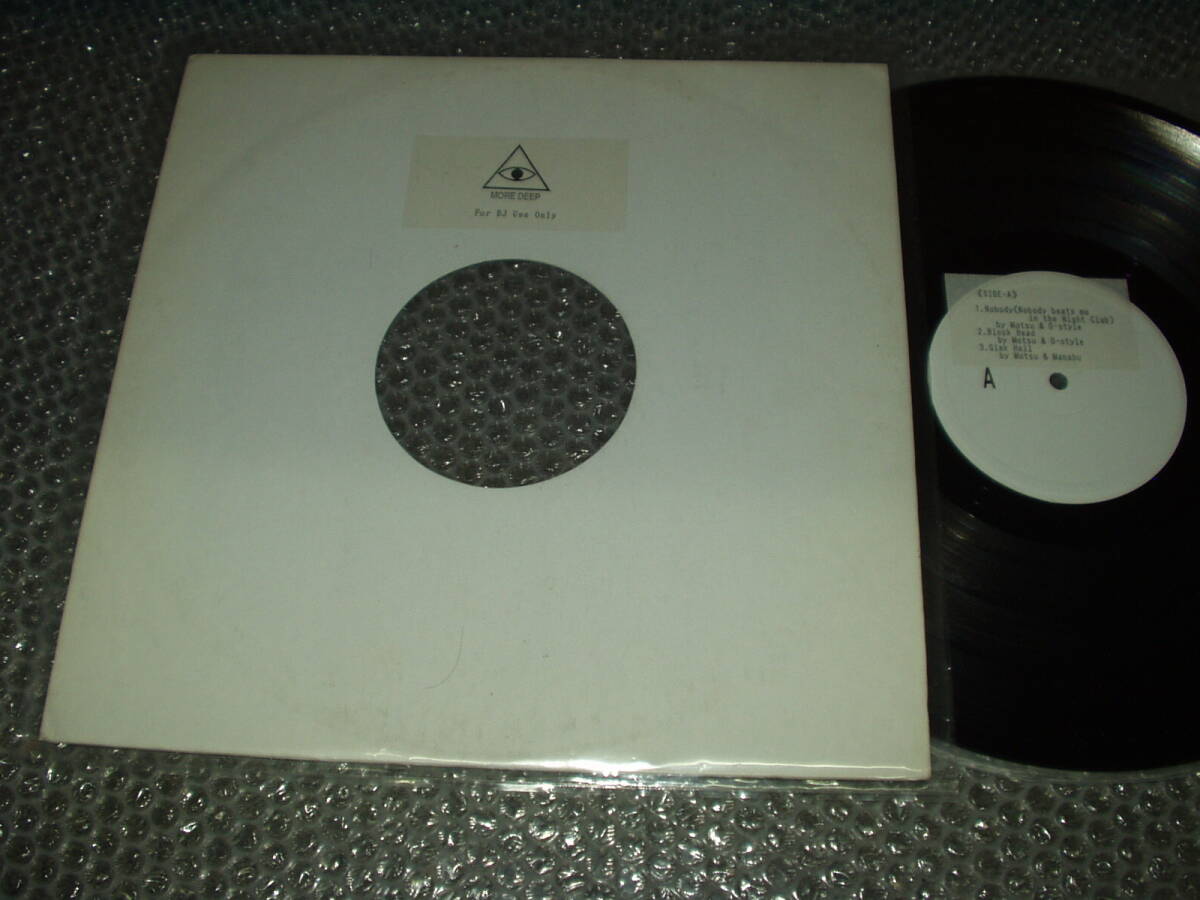 プロモ盤LP★MORE DEEP「For DJ Use Only / Nobody(Nobody beats me in the Night~)」全6曲収録PR盤/和モノ/テクノ/ディスコ/マハラジャ拍卖