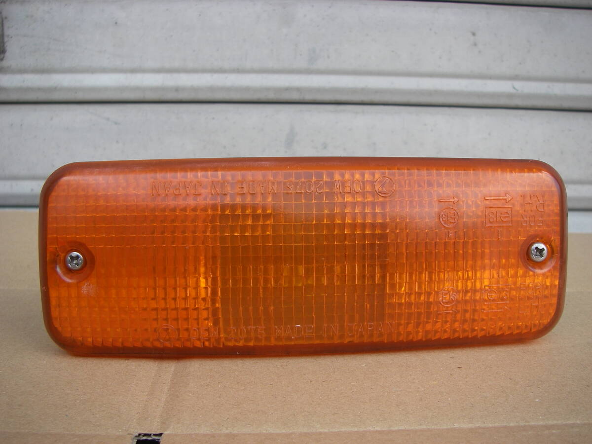 (SYPP-R7) サンバー KS3 KS4 中古純正フロントバンパーライト、サイドマーカー OEW2075拍卖