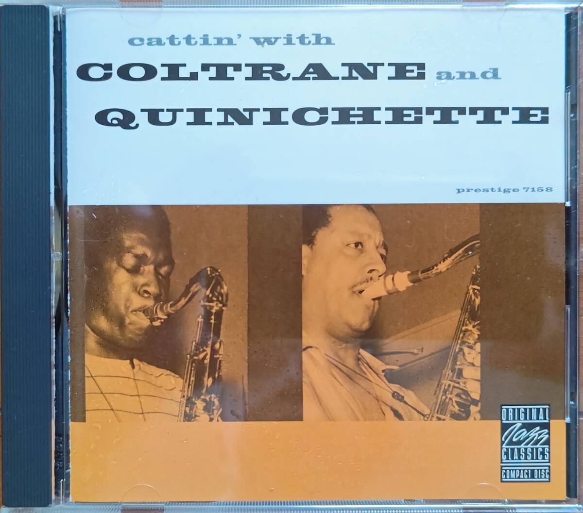 コルトレーンコレクター必見21】Cattin' With COLTRANE and QUINICHETTE【US盤 中古 CD】拍卖