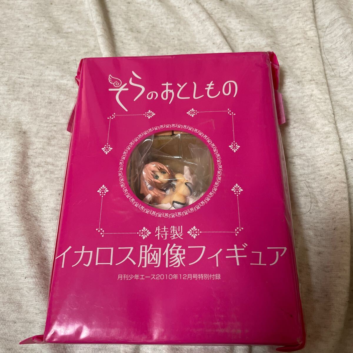 海洋堂 月間少年エース2010年12月号特別付録 そらのおとしもの 特製 イカロス 胸像 フィギュア 未開封拍卖