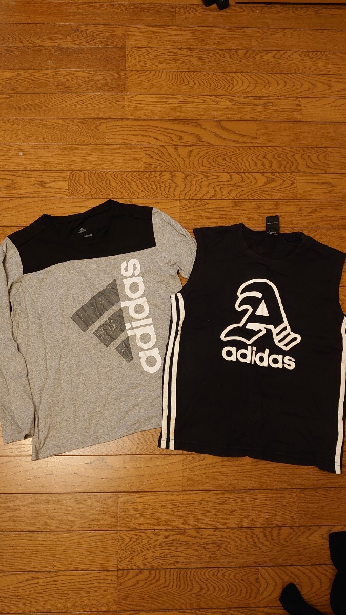 アディダス Tシャツ タンクトップ 150 2枚セット拍卖