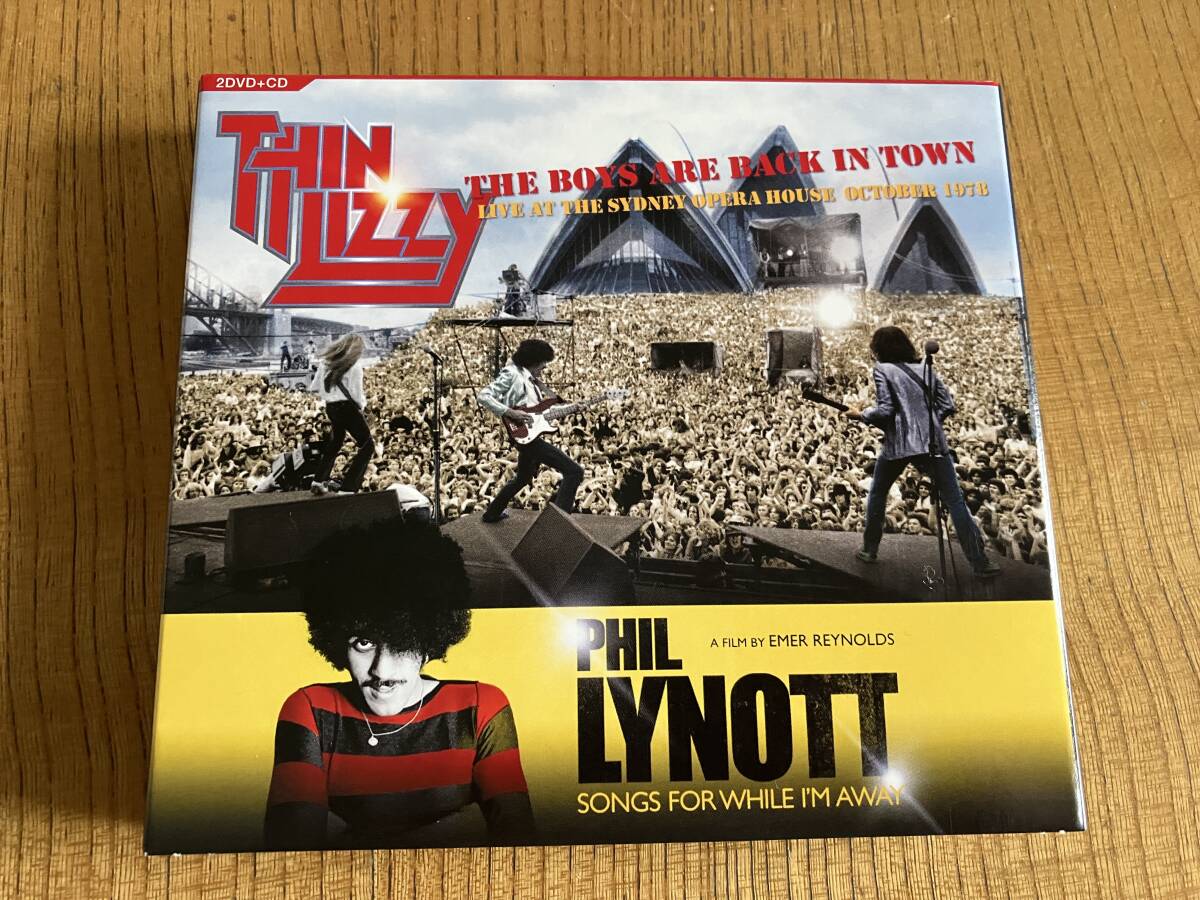 ■THIN LIZZY / THE BOYS ARE BACK IN TOWN - LIVE AT SYDNEY HOUSE OCTPBER 1978 (輸入盤 CD × 1、DVD × 2)拍卖