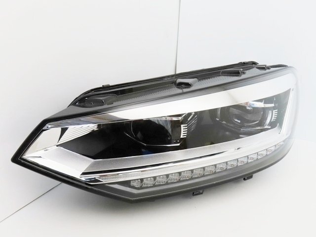 【良品】 ワーゲン ゴルフトゥーラン 5T 後期 純正 左 ヘッドライト LED 5TC 941 081 (n005309)拍卖