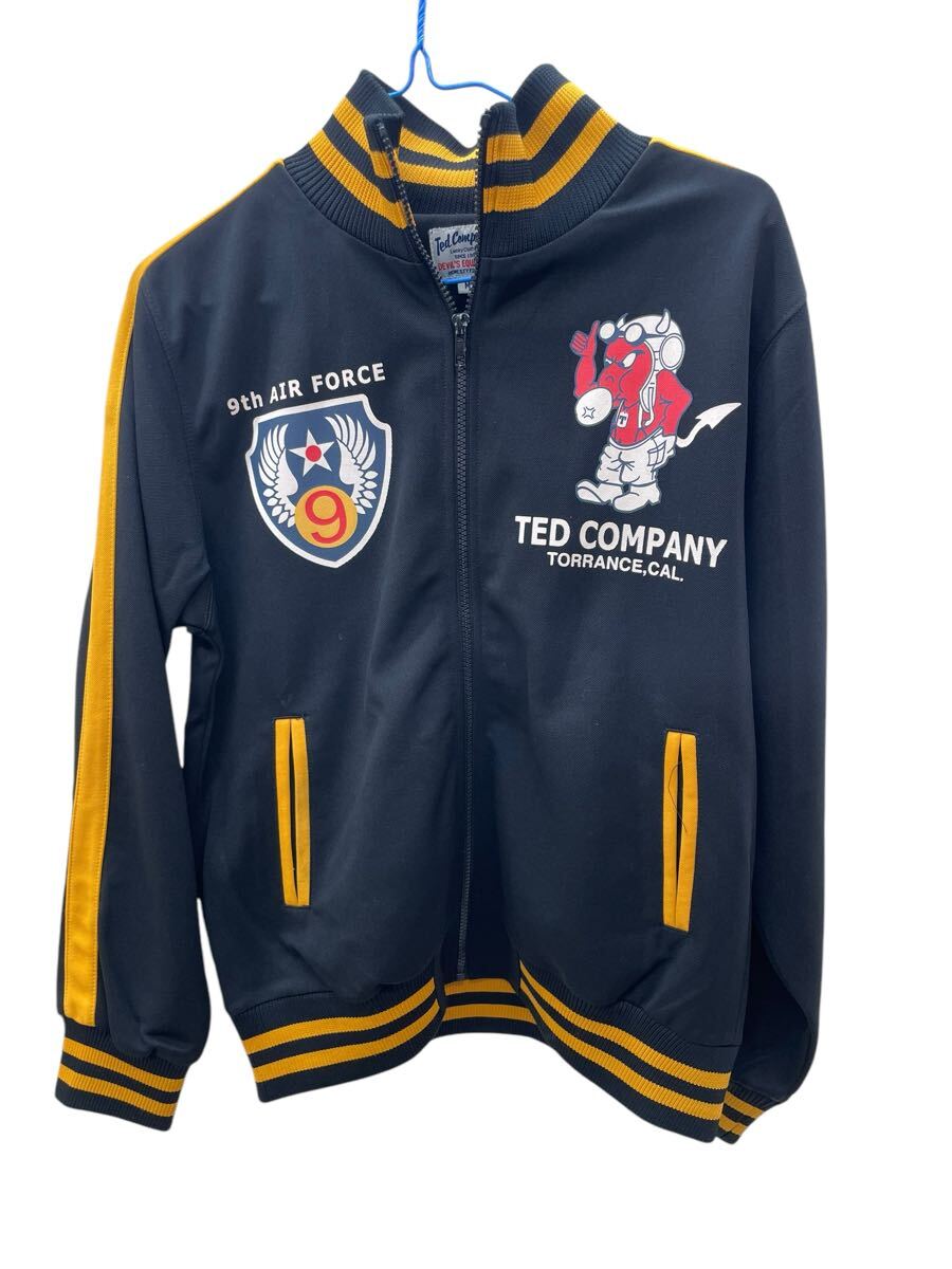 テッドカンパニー ジャージ M DEVIL刺繍 9th AIR FORCE 黒黄 TEDMAN拍卖