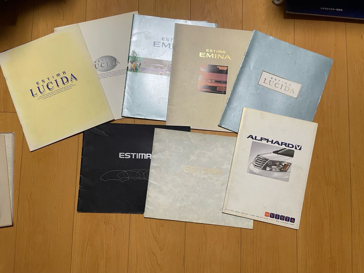 トヨタエスティマシリーズ アルファード 旧車カタログ拍卖