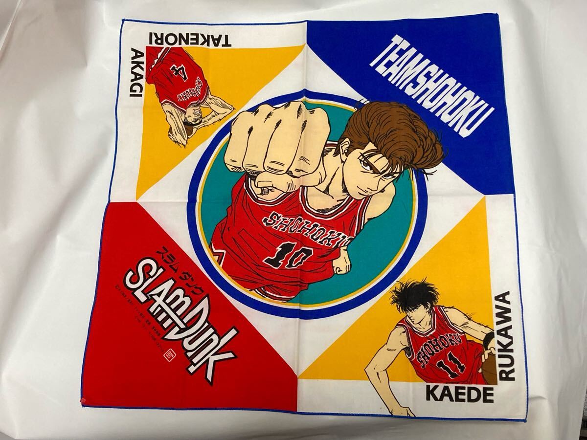 slam dunk スラムダンク ハンカチ バンダナ BANDAI バンダイ 当時物 レトロ拍卖