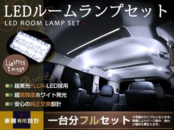 LEDルームランプセット スクラムバン DG64V H13~H17 24発/2P マツダ FLUX 室内灯 ホワイト 白 ルーム球 車内ランプ 取付簡単拍卖