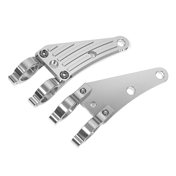 アルミ ヘッドライトステーシルバー 30mm 30φ 30パイ モンキー TZR50R アルミ ビレット ヘッド ランプ マウント ブラケット 固定 金具拍卖