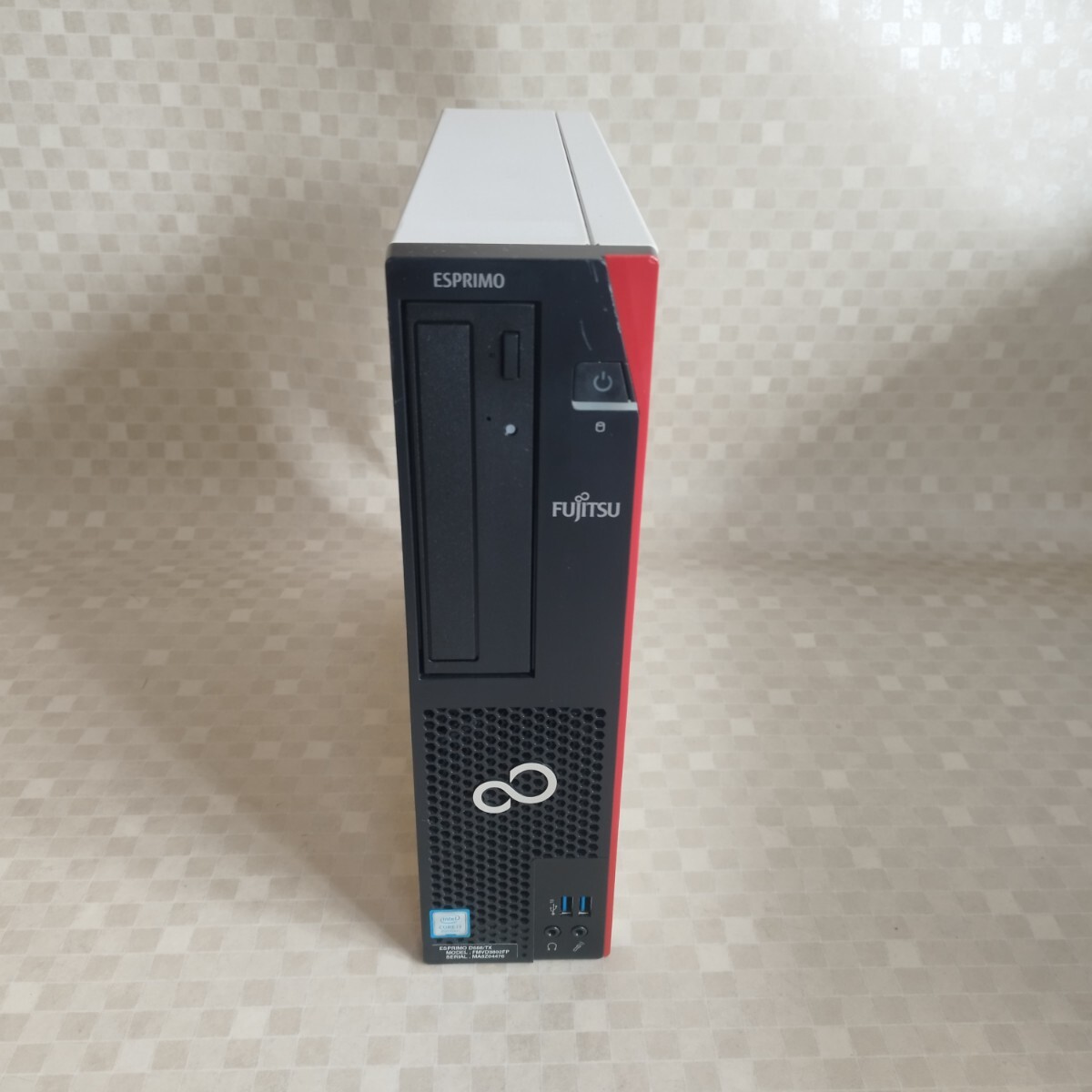 341123f★Windows 10・11OS選択可 FUJITSU 富士通 ESPRIMO D588/TX Core i7-8700 3.20GHz/メモリ8GB/HDD500GB/DisplayPort/VGA/USB3.1/PS/2拍卖