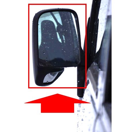 ★新品 未使用 純正部品 ダイハツ ハイゼットトラック S200系 アンダーミラー付 ドアミラーASSY 助手席側 左用 流用 スバル サンバー★拍卖