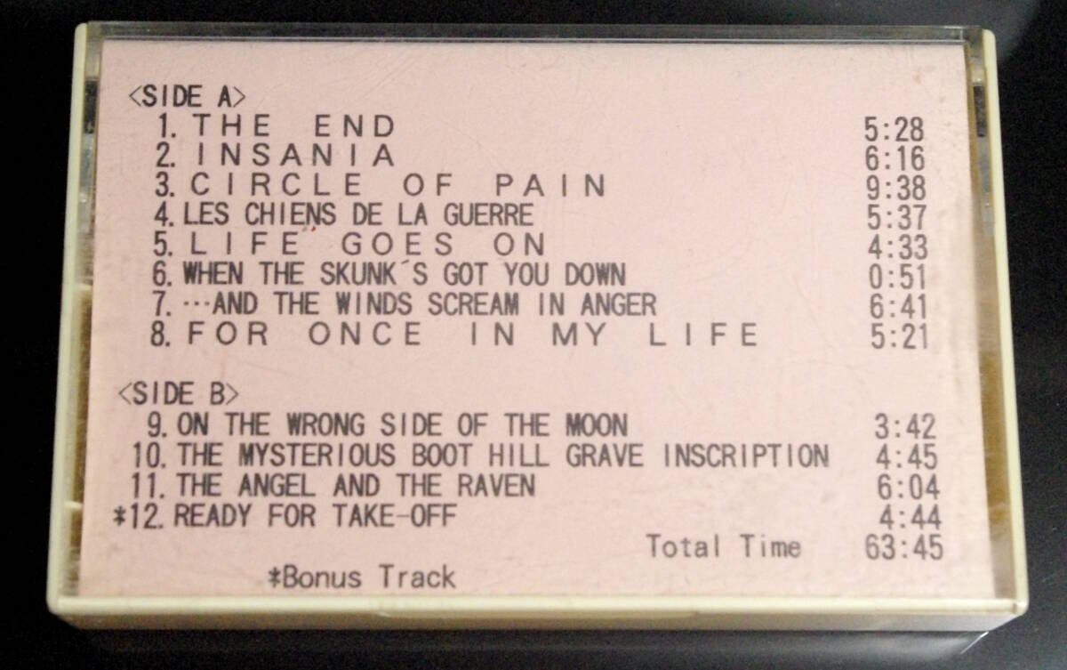 ROUGH SILK / CIRCLE OF PAIN....OR : THE SECRET LIES OF TIMEKEEPING カセットテープ拍卖