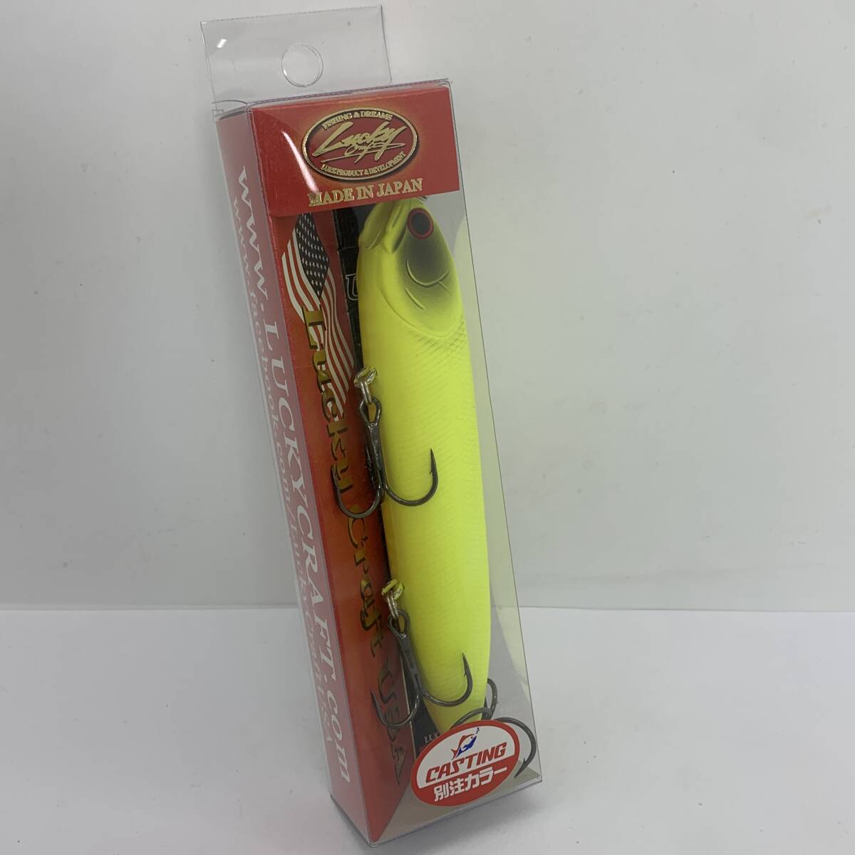 I-92508 ラッキークラフト LUCKYCRAFT スーパーサミー 126 マットチャート キャスティングオリカラ拍卖