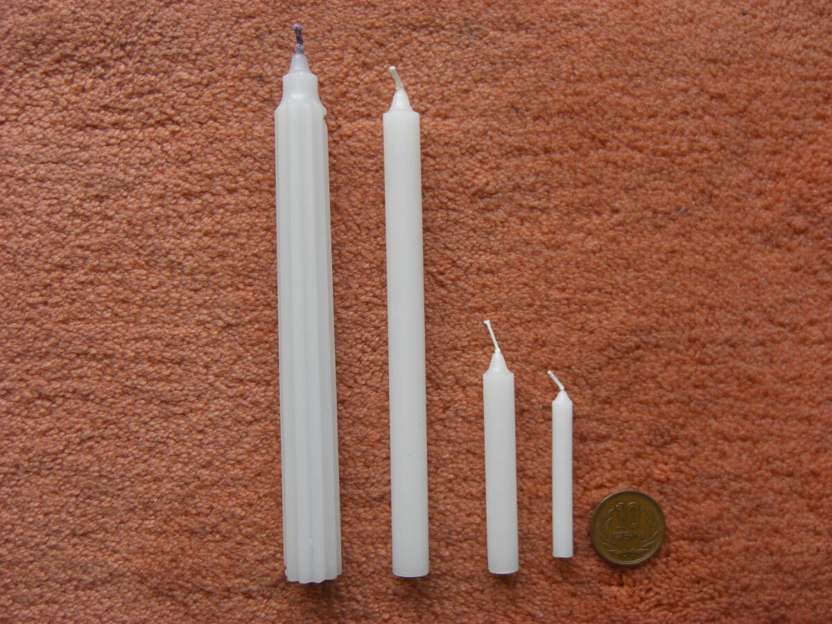 燭 ろうそく★仏壇用・一般用の4種類 合計99本★未使用分 送料185円拍卖
