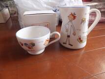 未使用品!のんちゃんジャーナルのピッチャーとカップ拍卖