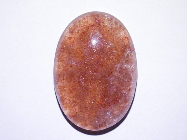 ★ストロベリークォーツ★天然石苺水晶★27.5mm/30.0ct★天然クォーツ★虹アベンチュレッセンス★カボションルース裸石鉱物磨き石★kamesan拍卖