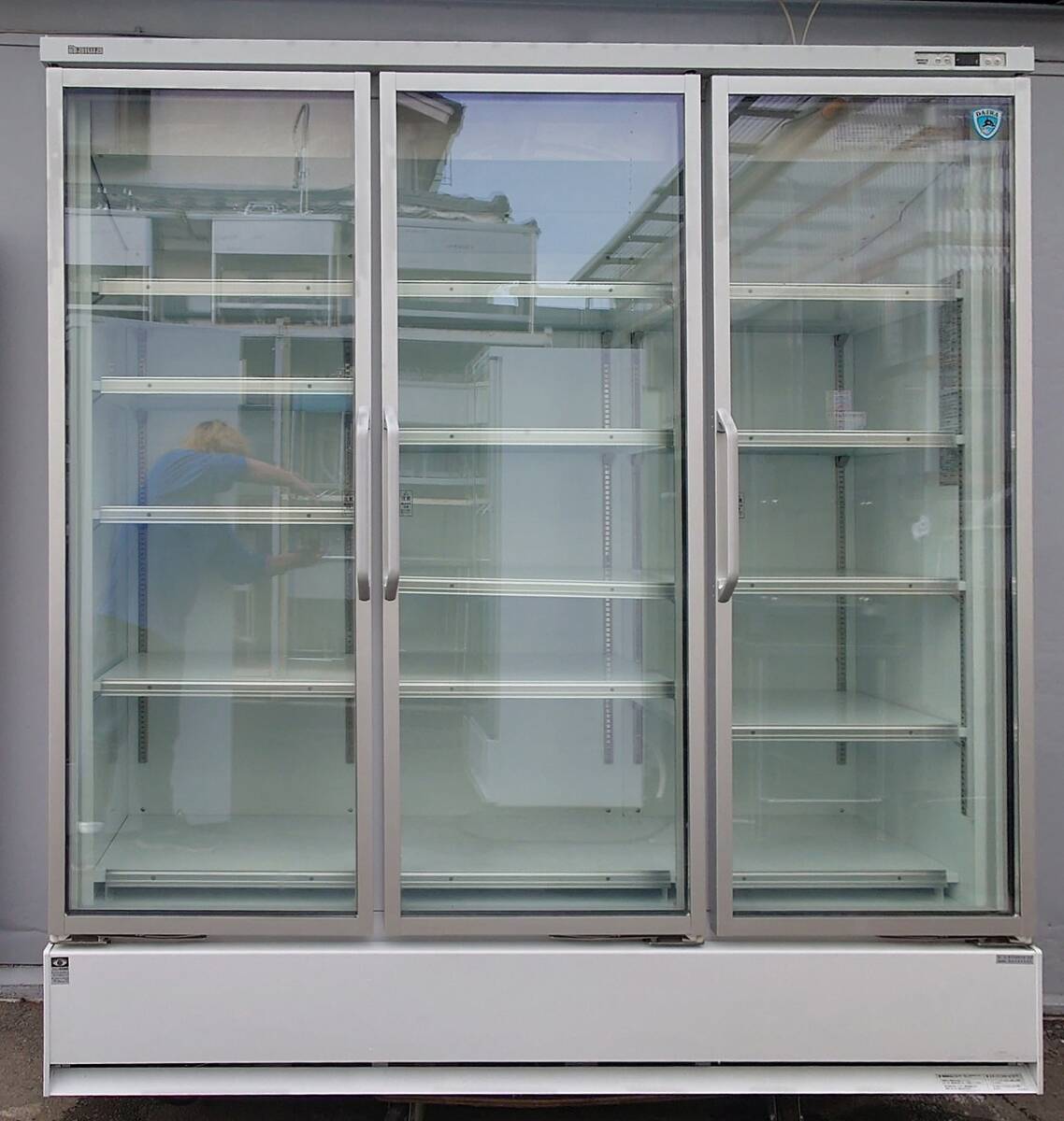 冷蔵リーチインショーケース 3相 200v ダイワ 613AGTC-EC 2021年 271拍卖