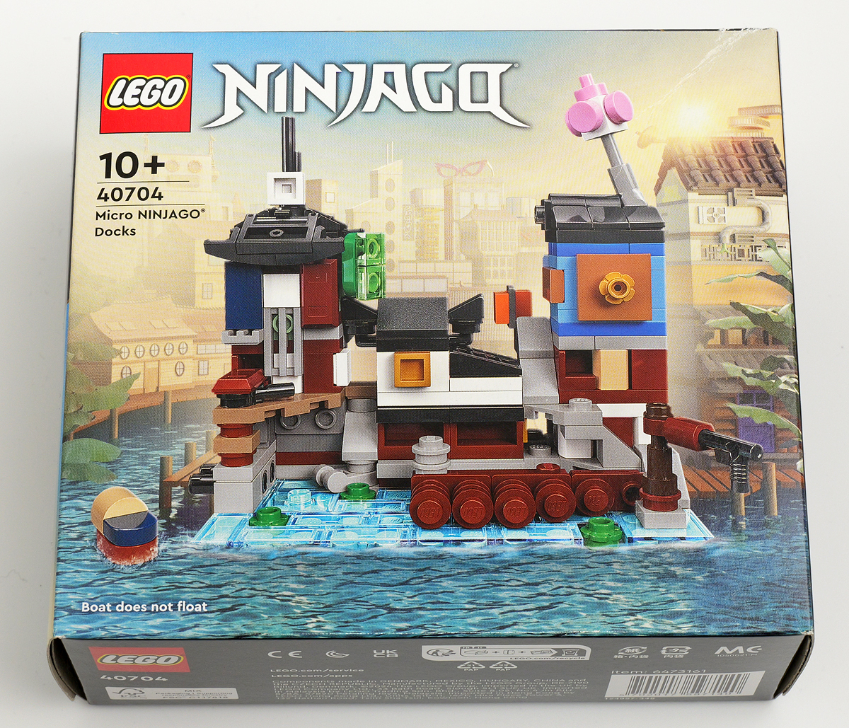 非売品【40704 ニンジャゴーシティ・ポートパーク <ミニ>】傷有 レゴ ニンジャゴー拍卖