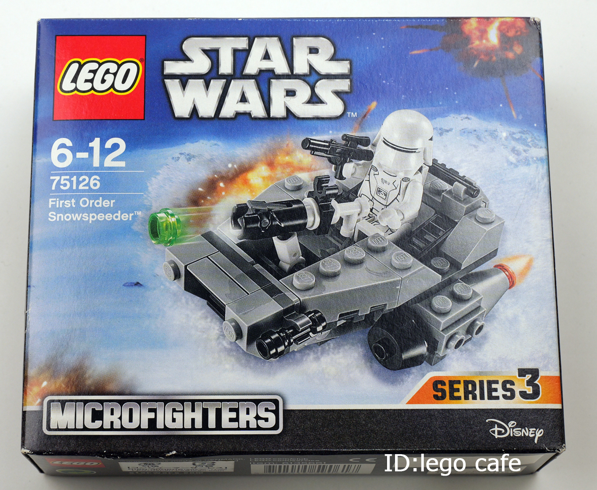 2016年【75126 マイクロファイターファースト・オーダー スノースピーダー】レゴ スター・ウォーズ拍卖