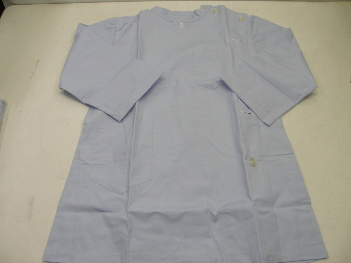 Kunibato!国鳩!衛生白衣!ハーフコート!8分!女性!L(青)拍卖