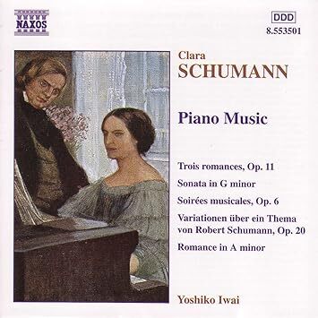 Piano Music Clara Schumann (作曲), Yoshiko Iwai (Piano)  輸入盤CD拍卖