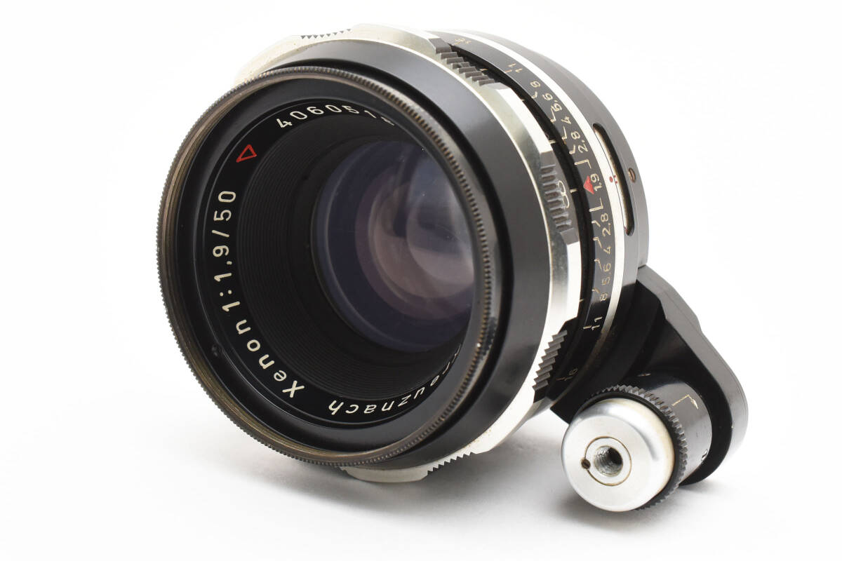 ★希少品★ SCHNEIDER KREUZNACH XENON 50mm F1.9 シュナイダー・クロイツナッハ クセノン デッケルマウント 単焦点レンズ ゼブラ柄 #2437拍卖