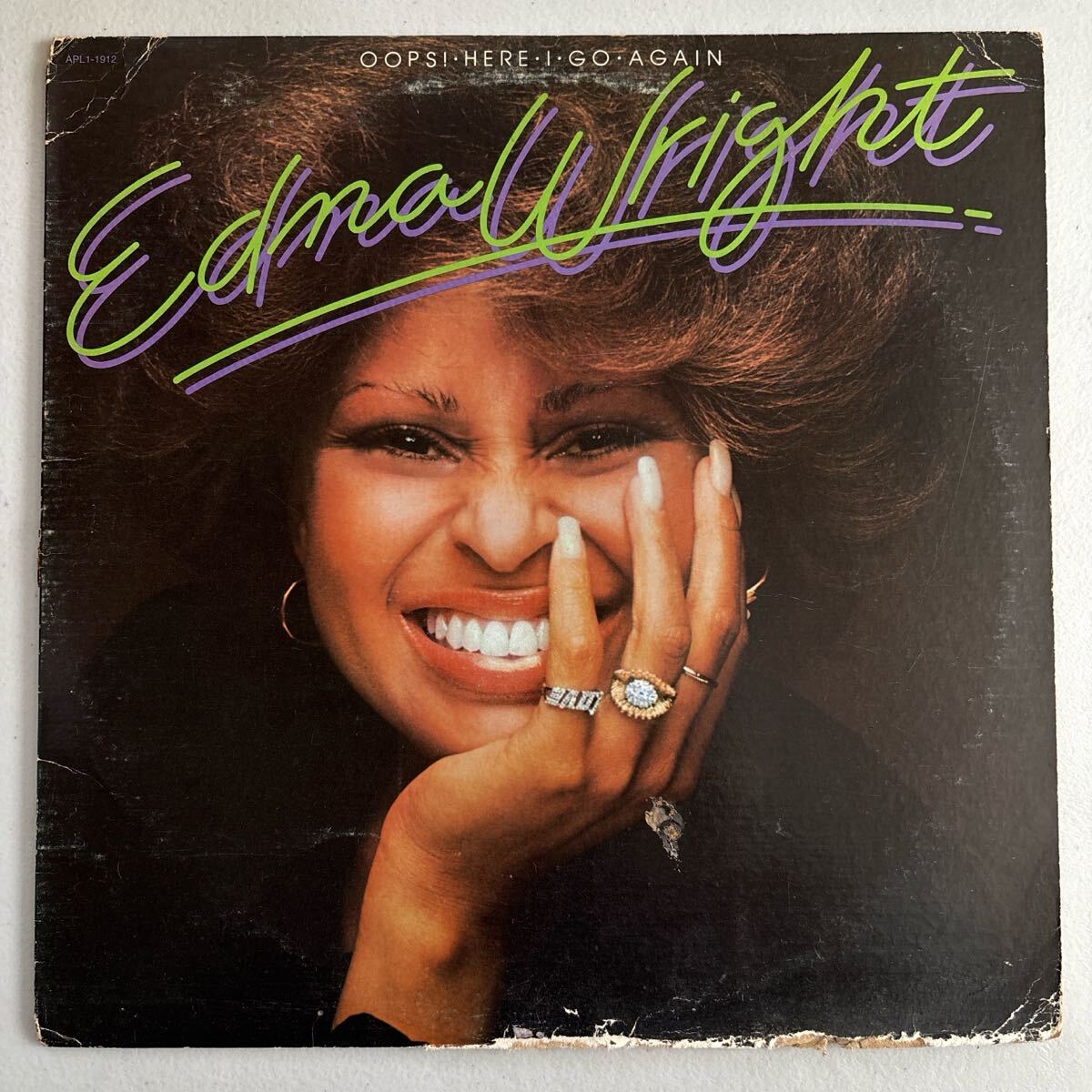 Edna Wright - Oops! Here I Go Again (USオリジナル/LP/アルバム/Travis Scott/Nas/De La Soul/Cormega/Talib Kweliネタ)拍卖