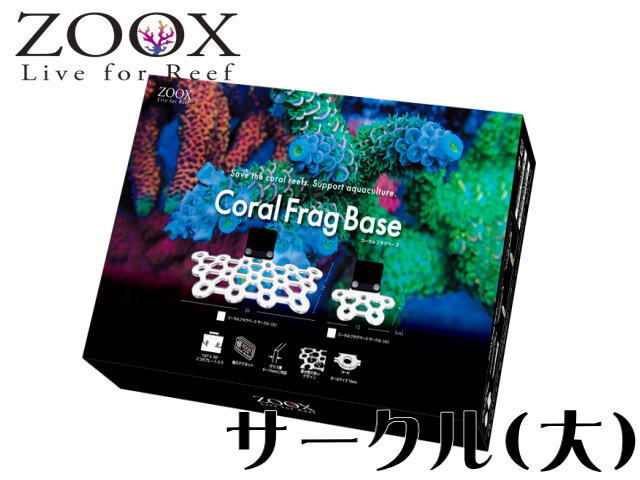 ZOOX コーラルフラグベース サークルタイプ 大 送料無料 管理60拍卖